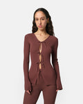 Cardigan À Nouer Wren