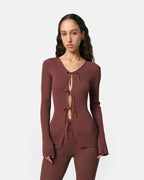 Cardigan À Nouer Wren
