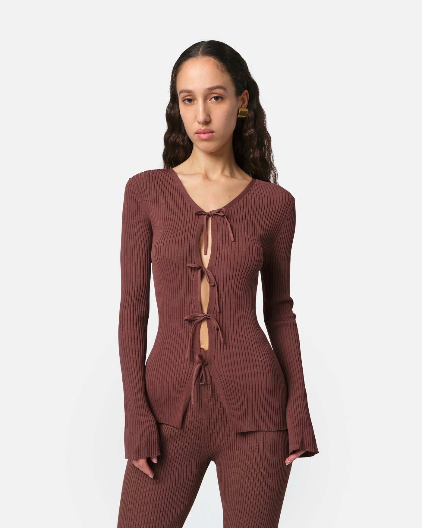 Cardigan À Nouer Wren