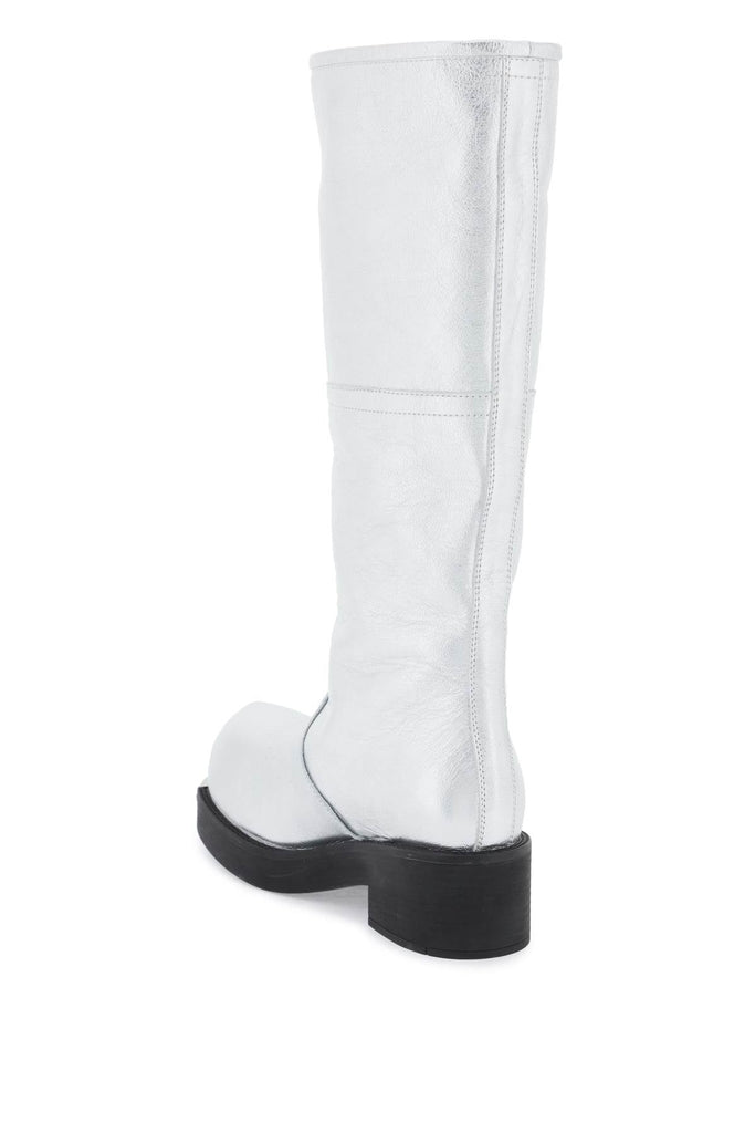 Mm6 Maison Margiela - Bottes Mm6 Maison Margiela Laminated Leather Boots