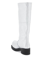 Mm6 Maison Margiela - Bottes Mm6 Maison Margiela Laminated Leather Boots