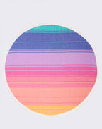 Serviette Ronde Fouta Navagio