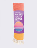 Serviette Ronde Fouta Navagio