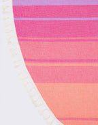 Serviette Ronde Fouta Navagio