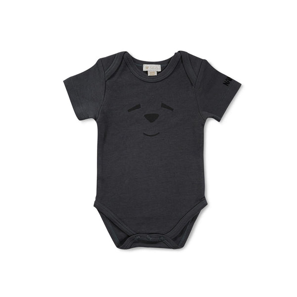 Body Avec Ours En Peluche Anthracite