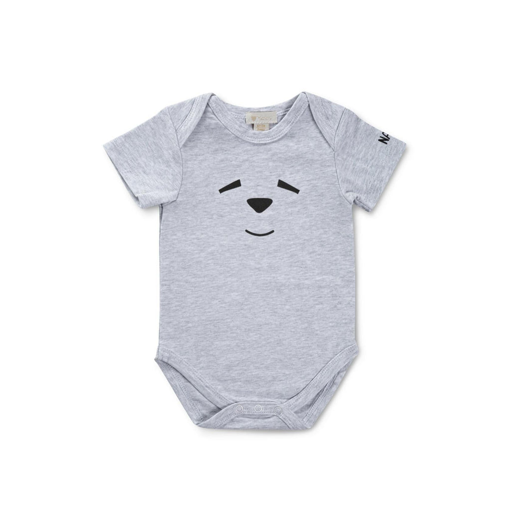 Body Avec Ours En Peluche Gris