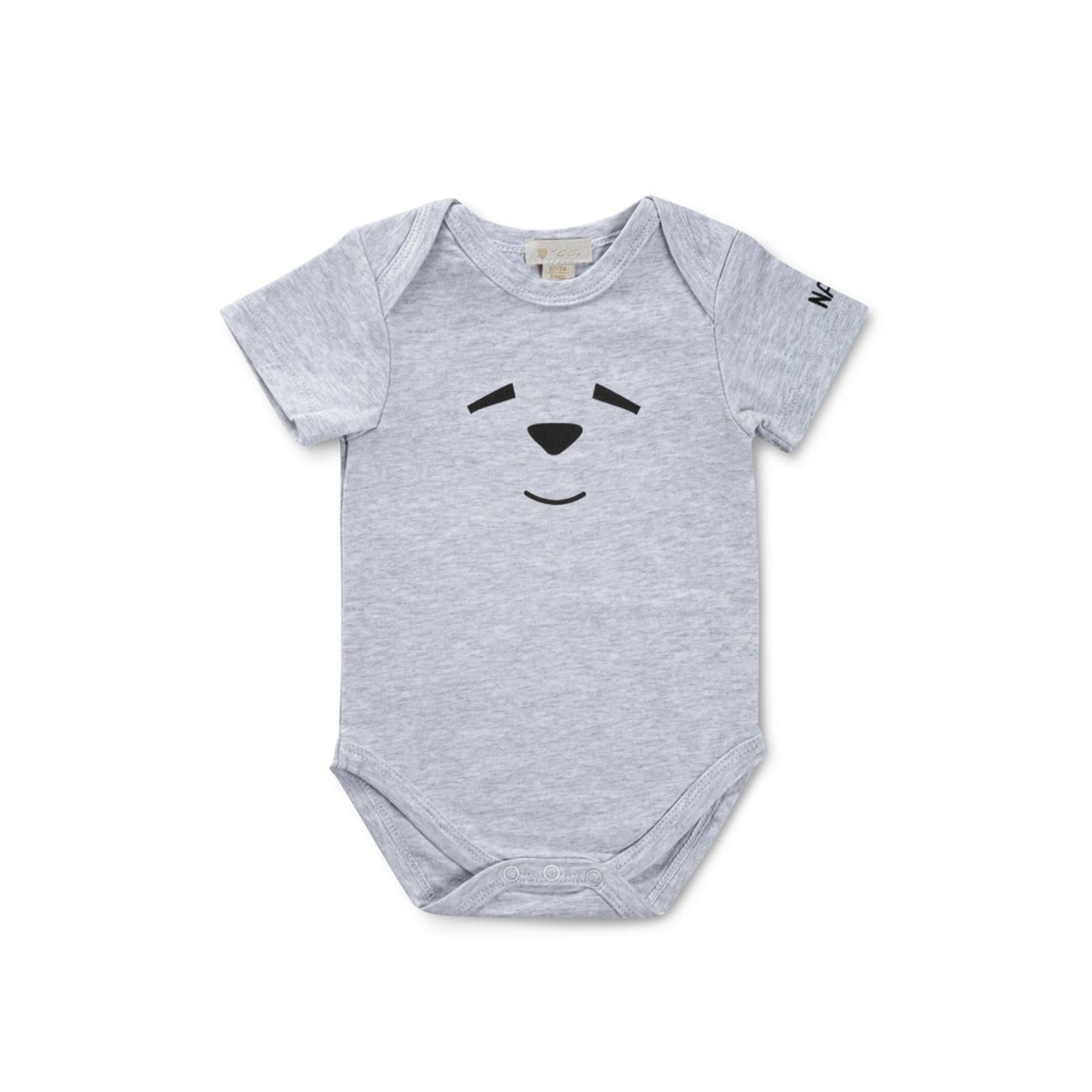 Body Avec Ours En Peluche Gris