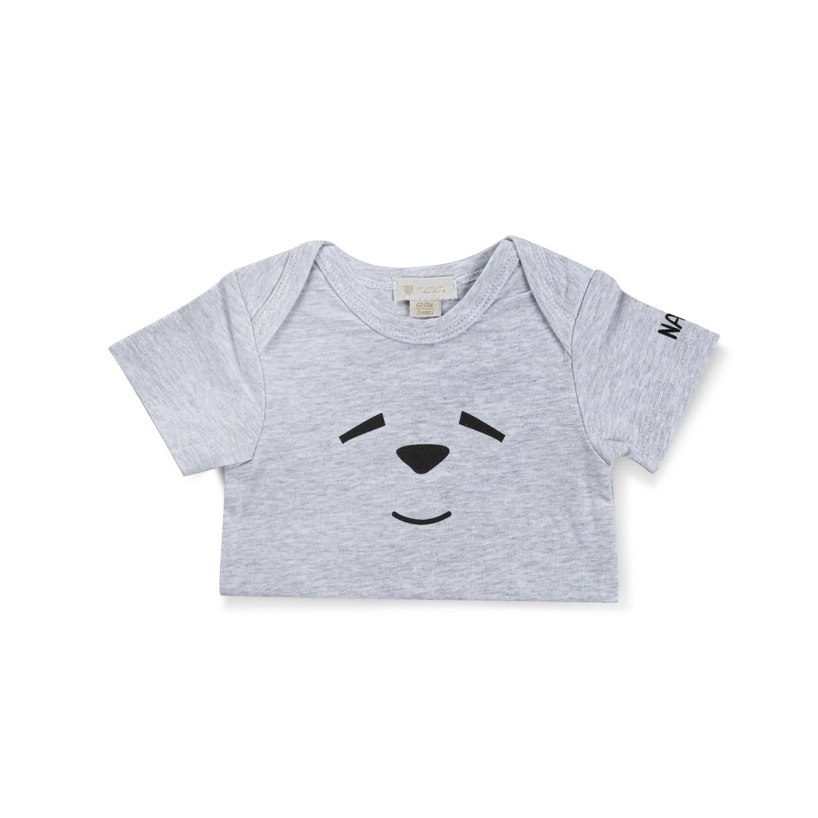 Body Avec Ours En Peluche Gris