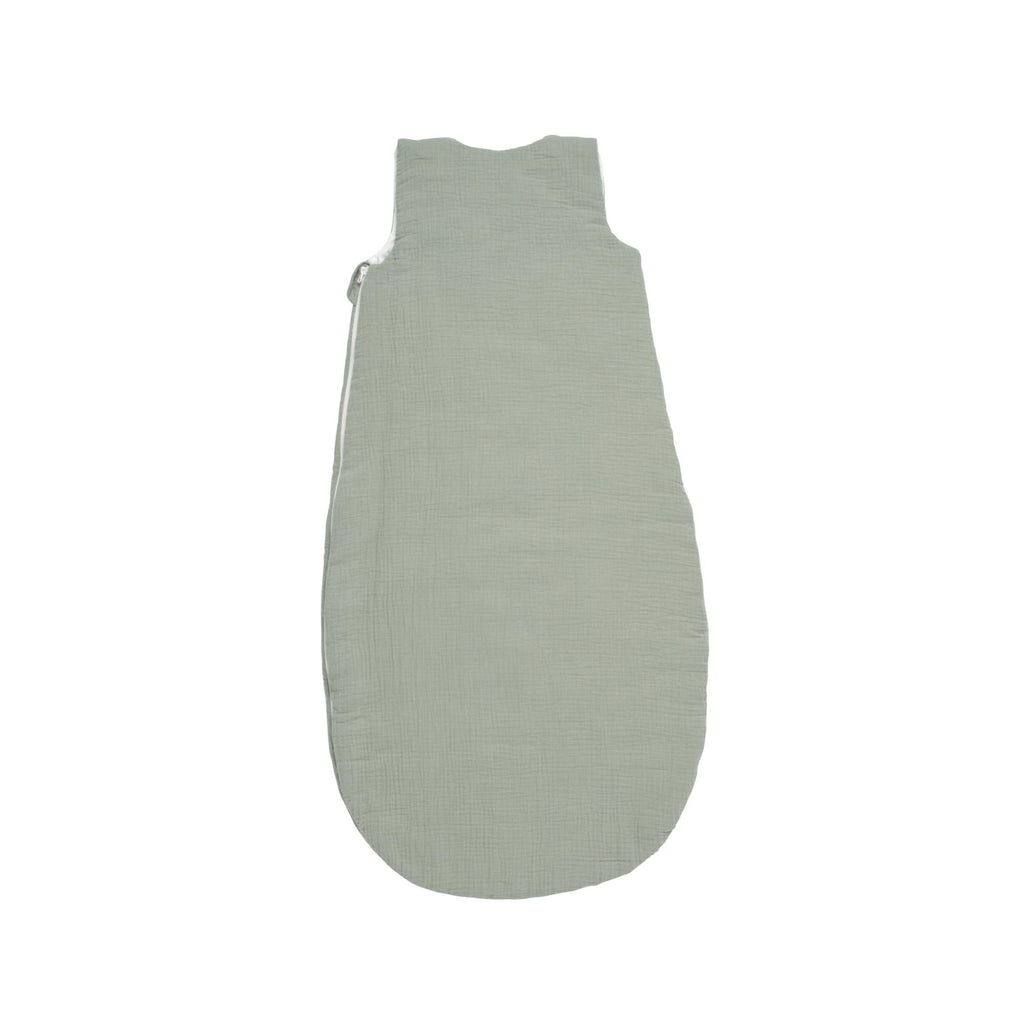 Gigoteuse Bébé Hiver En Double Gaze De Coton - Vert