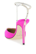Jimmy Choo - Escarpins Jimmy Choo Saeda 100 Satin Pumps