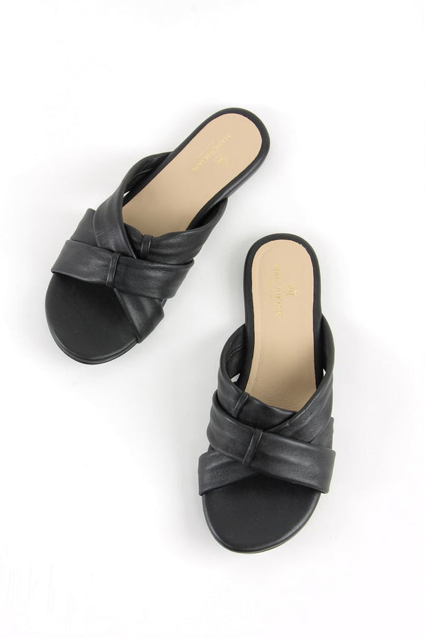 Nalaim - Mules Saël - Noir - Manoukian