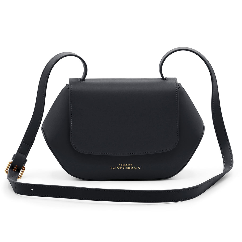 Sac Épaule Trotteur Saint Germain - Noir