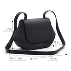 Sac Épaule Trotteur Saint Germain - Noir