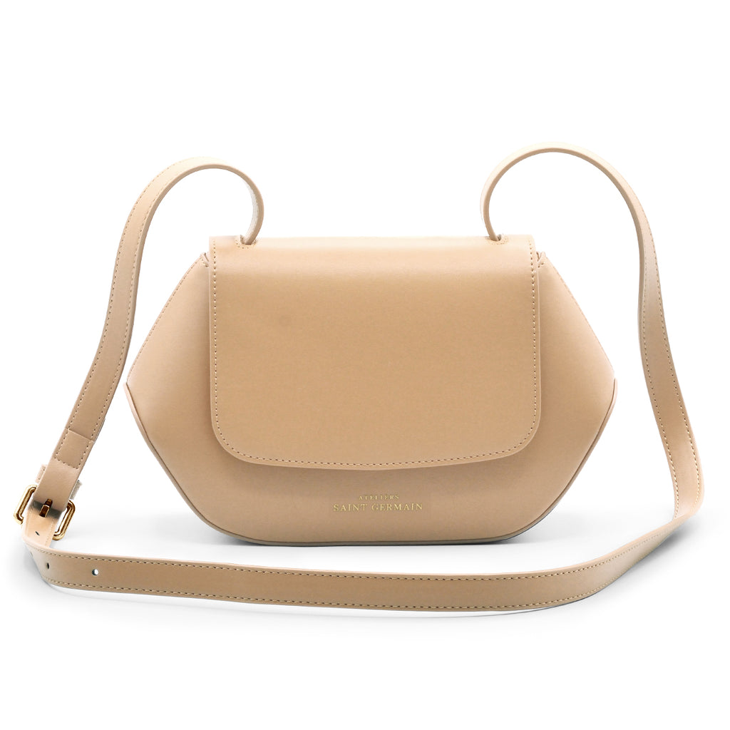 Sac Épaule Trotteur Saint Germain - Nude