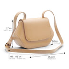 Sac Épaule Trotteur Saint Germain - Nude