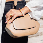Sac Épaule Trotteur Saint Germain - Nude