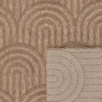 Tapis Santorini 985 - Motif Graphique - Beige - Intérieur / Extérieur