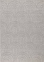 Tapis d'intérieur et extérieur SANTORINI 985 GRIS : SAN985GRI Nazar rugs