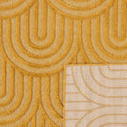 Santorini - Tapis D'Intérieur/Extérieur - Polypropylène - Jaune