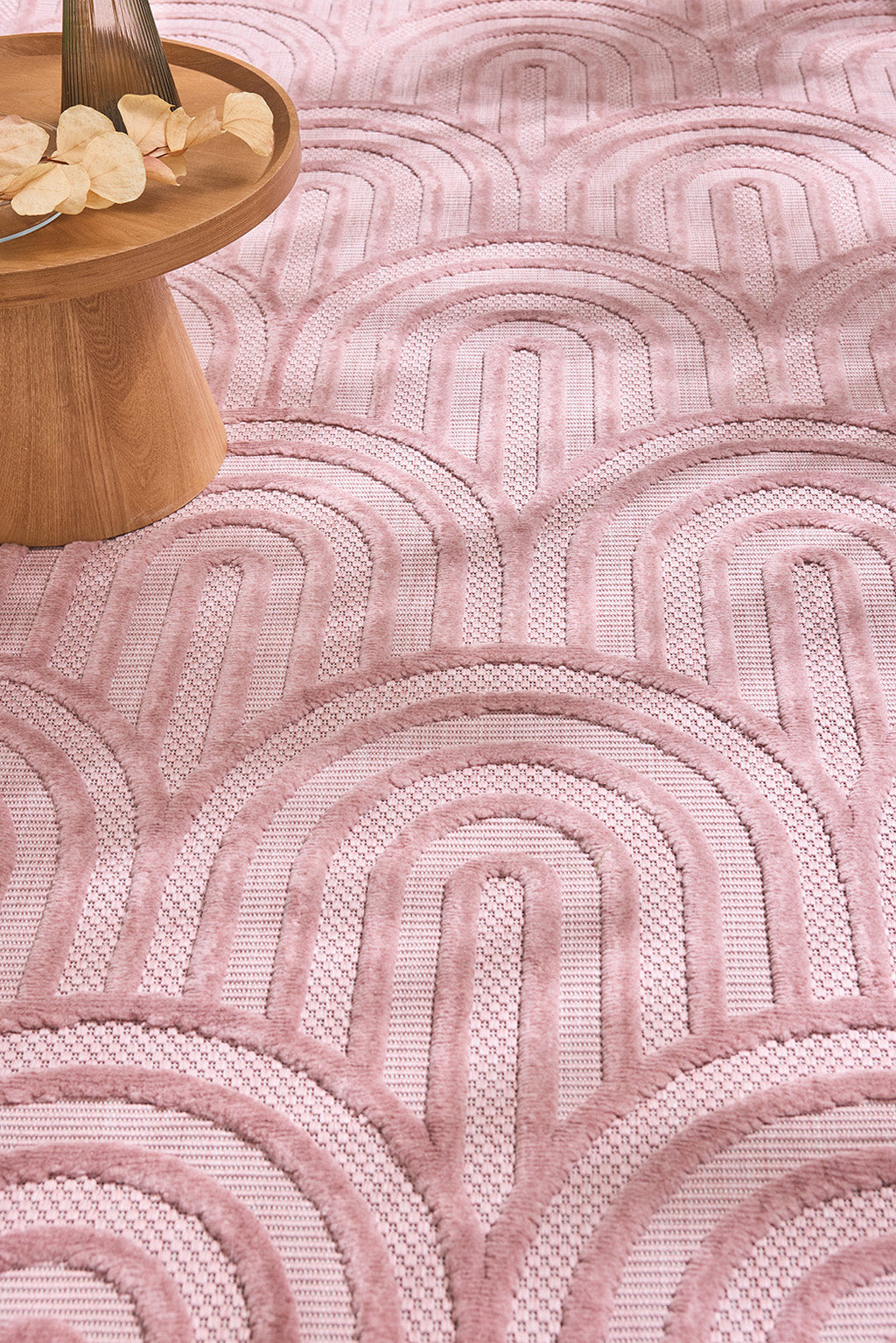 Tapis d'intérieur et extérieur SANTORINI 985 ROSE : SAN985ROS Nazar rugs