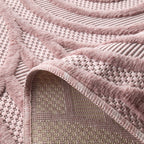 Tapis d'intérieur et extérieur SANTORINI 985 ROSE : SAN985ROS Nazar rugs