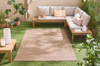 Tapis Santorini 986 - Motif Graphique - Beige - Intérieur / Extérieur