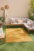 Santorini - Tapis D'Intérieur/Extérieur - Polypropylène - Jaune