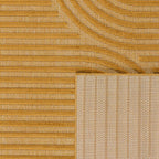 Santorini - Tapis D'Intérieur/Extérieur - Polypropylène - Jaune