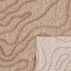 Tapis Santorini 988 - Motif Graphique - Beige - Intérieur / Extérieur