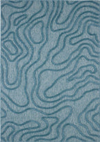 Santorini - Tapis D'Intérieur/Extérieur - Polypropylène - Turquoise