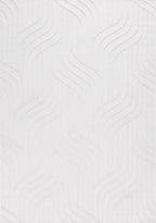 Tapis Santorini 989 - Motif Graphique - Blanc - Intérieur / Extérieur