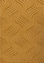 Tapis Santorini 989 - Motif Graphique - Jaune - Intérieur / Extérieur