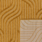 Tapis Santorini 989 - Motif Graphique - Jaune - Intérieur / Extérieur