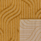 Tapis d'intérieur et extérieur motif graphique Santorini Jaune : SAN989JAU Nazar rugs