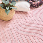 Santorini - Tapis D'Intérieur/Extérieur - Polypropylène - Rose
