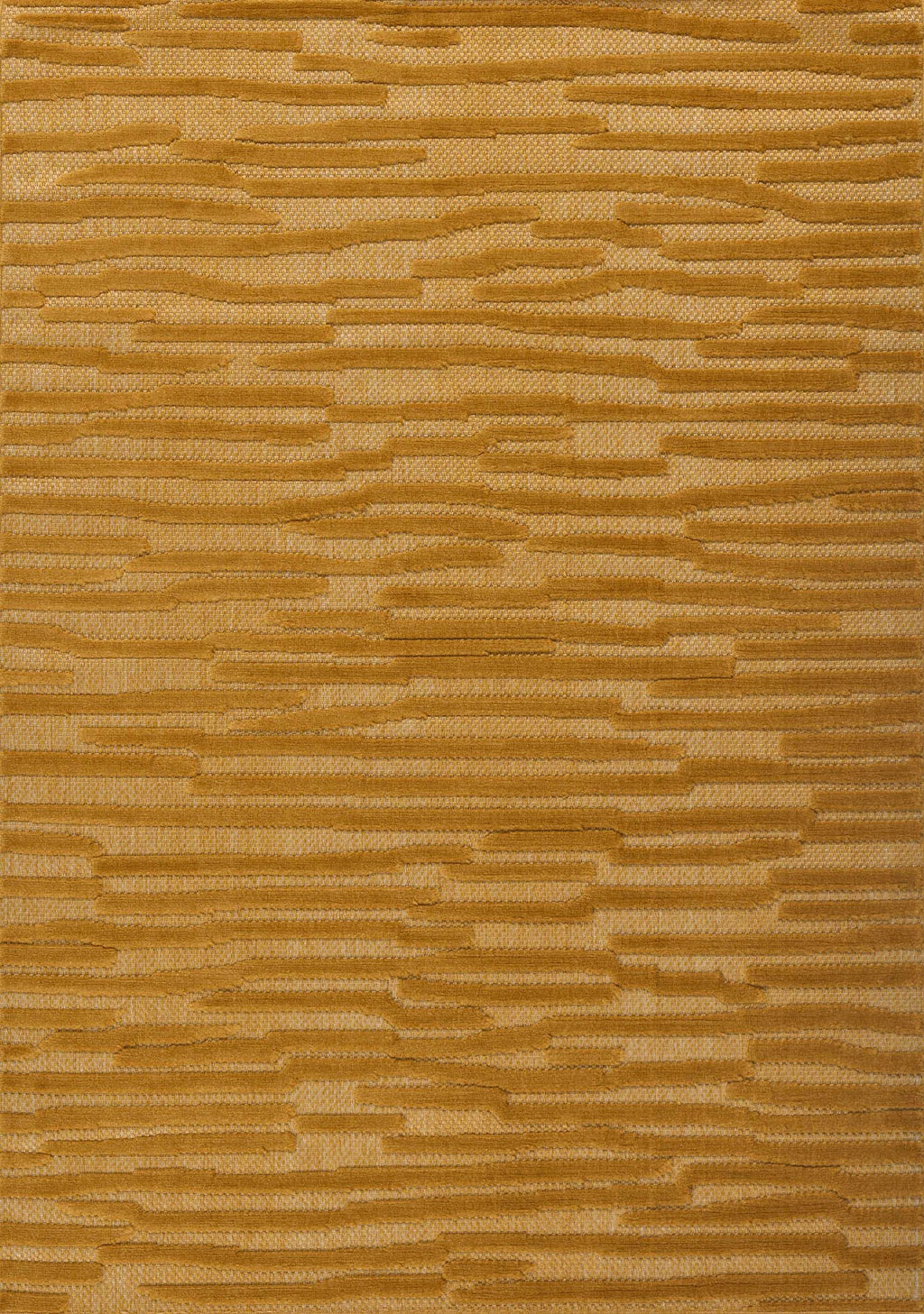 Santorini - Tapis D'Intérieur/Extérieur - Polypropylène - Jaune