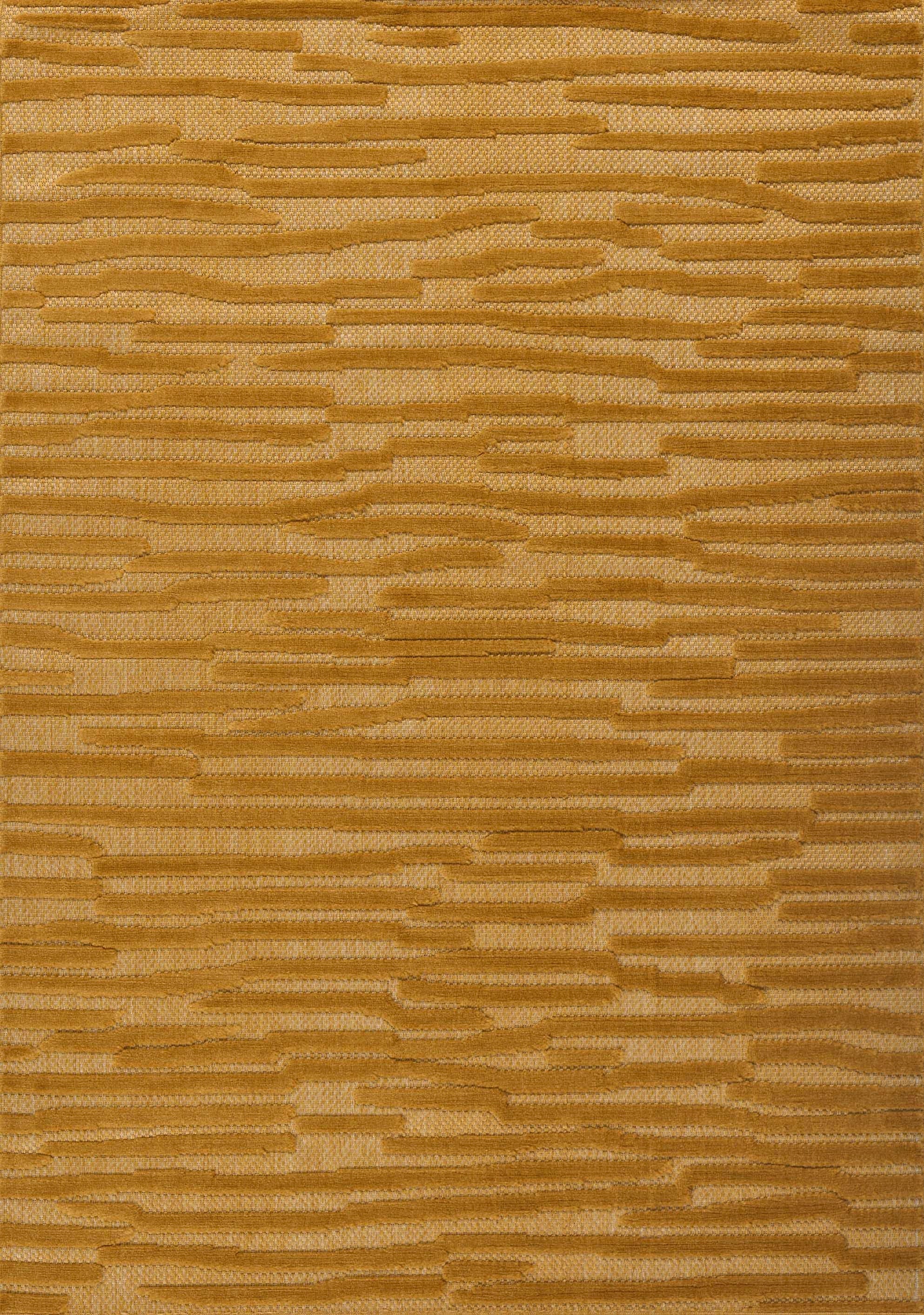Santorini - Tapis D'Intérieur/Extérieur - Polypropylène - Jaune