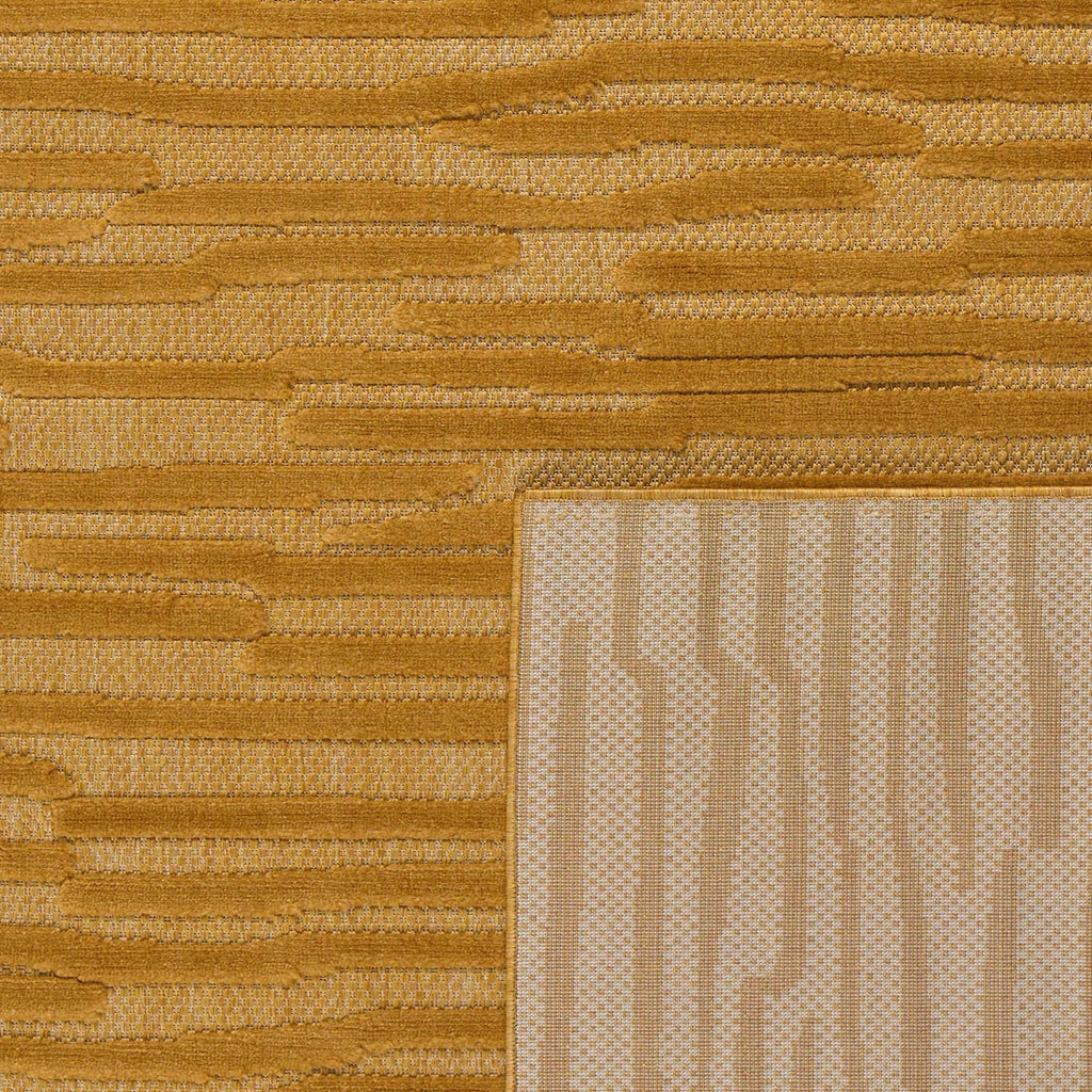 Santorini - Tapis D'Intérieur/Extérieur - Polypropylène - Jaune