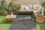 Tapis d'intérieur et d'extérieur à motifs Noir : SAN990NOI Nazar rugs