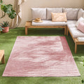 Santorini - Tapis D'Intérieur/Extérieur - Polypropylène - Rose