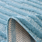 Santorini - Tapis D'Intérieur/Extérieur - Polypropylène - Turquoise