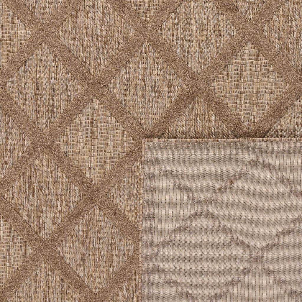 Santorini - Tapis D'Intérieur/Extérieur - Polypropylène - Beige