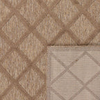 Santorini - Tapis D'Intérieur/Extérieur - Polypropylène - Beige