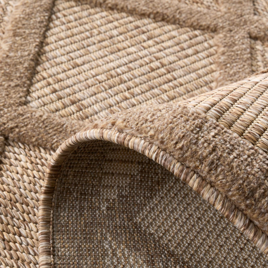 Santorini - Tapis D'Intérieur/Extérieur - Polypropylène - Beige