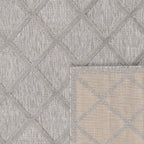 Santorini - Tapis D'Intérieur/Extérieur - Polypropylène - Gris