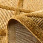 Santorini - Tapis D'Intérieur/Extérieur - Polypropylène - Jaune