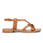Couleur Pourpre - Sandales Raika - Camel