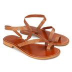 Couleur Pourpre - Sandales Shan - Camel