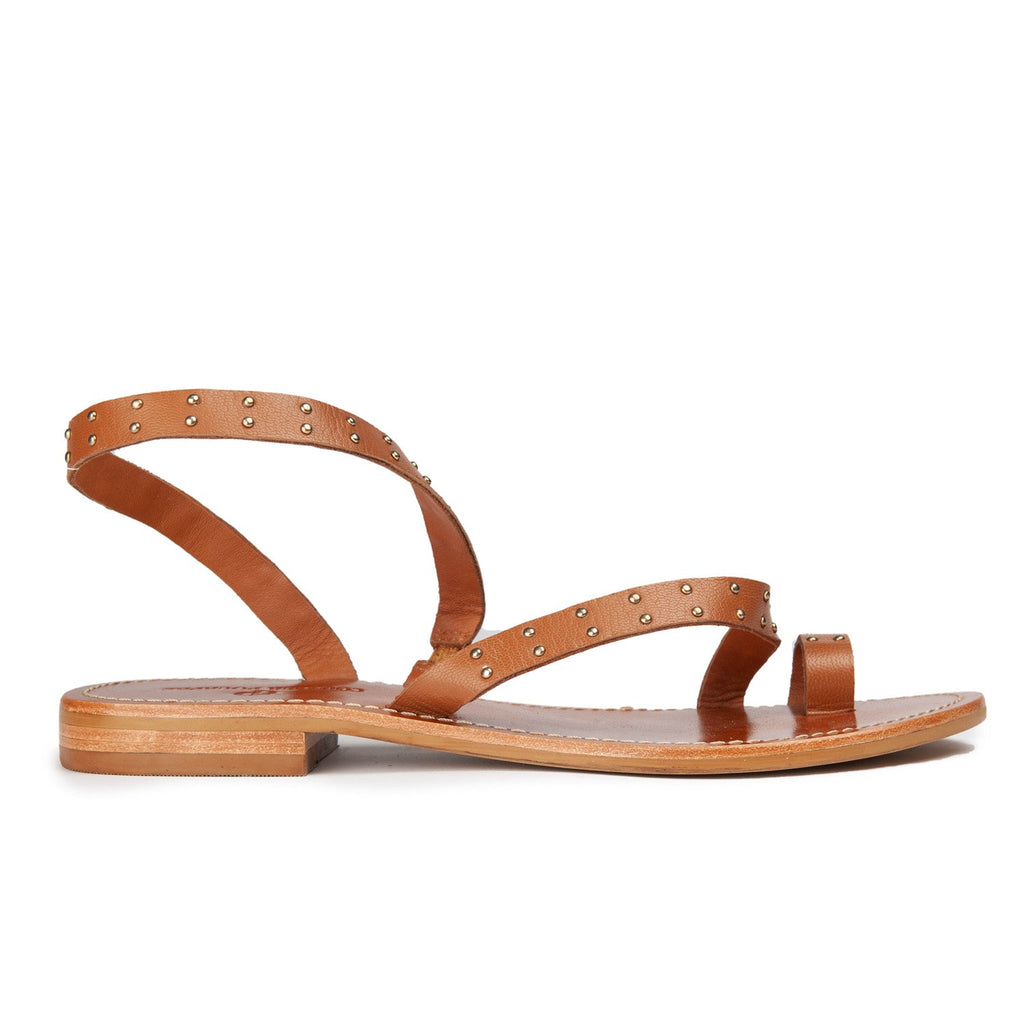 Couleur Pourpre - Sandales Shan - Camel