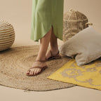Couleur Pourpre - Sandales Shan - Camel